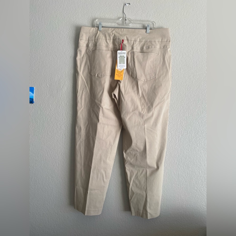 Rubi Rd pull on plus size stretchy pants - Picture 2 of 9